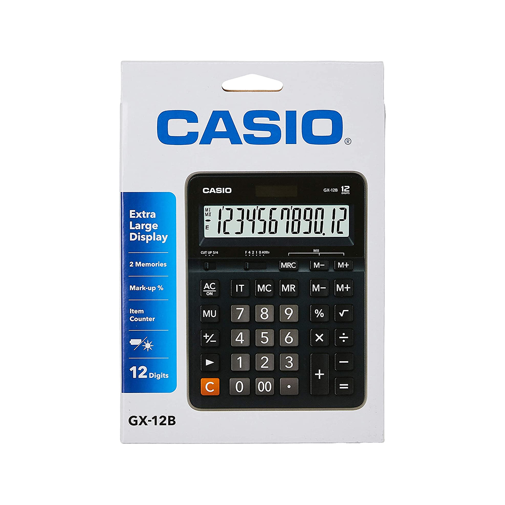 CALCULADORA DE ESCRITORI DE 12 DIG MX 12B